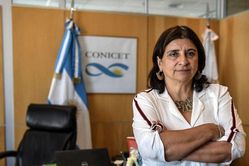 La titular del Conicet le respondió a Milei: “No hay país desarrollado que no invierta en ciencia”