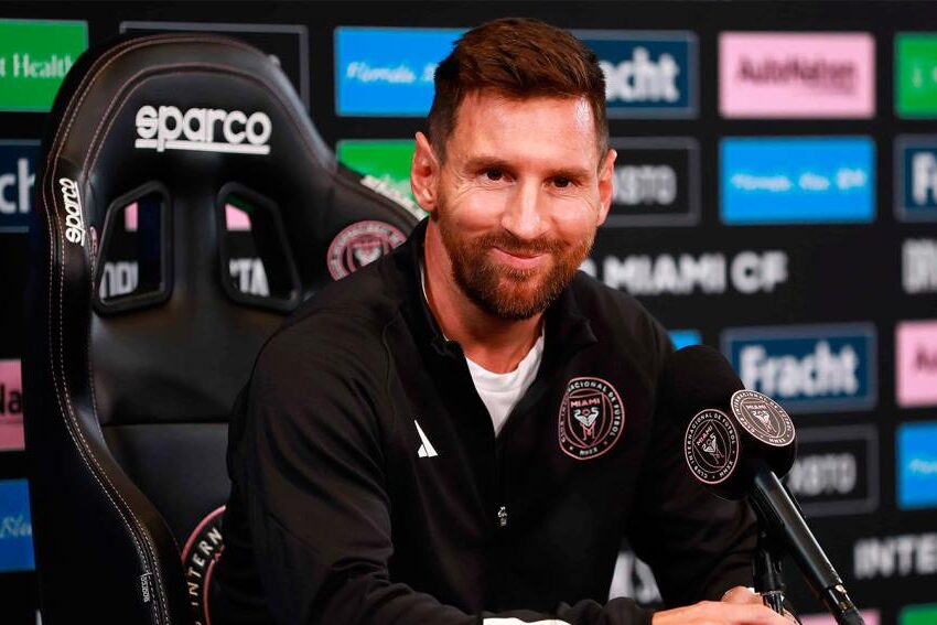 Messi: “Estoy muy feliz con la decisión de venir a Miami”