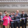 Perotti inauguró obras en los hospitales de Firmat y de San Jorge