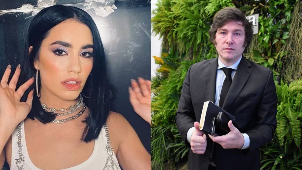 Fuego cruzado entre Javier Milei y Lali Espósito luego de las PASO