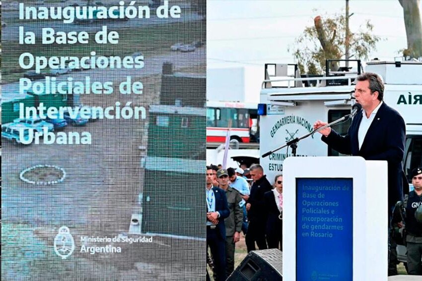 Sergio Massa en Rosario: “Si soy presidente, voy a devolver la paz”