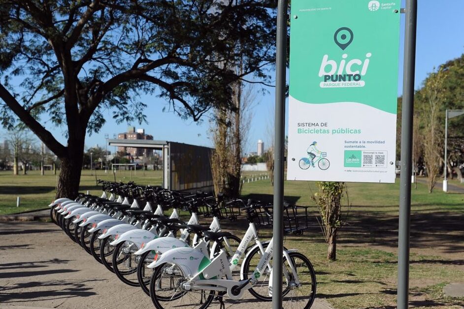 La Municipalidad sumó diez estaciones al sistema público “Las Bicis”