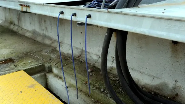 Robaron cables de una estación de bombeo que debía estar custodiada