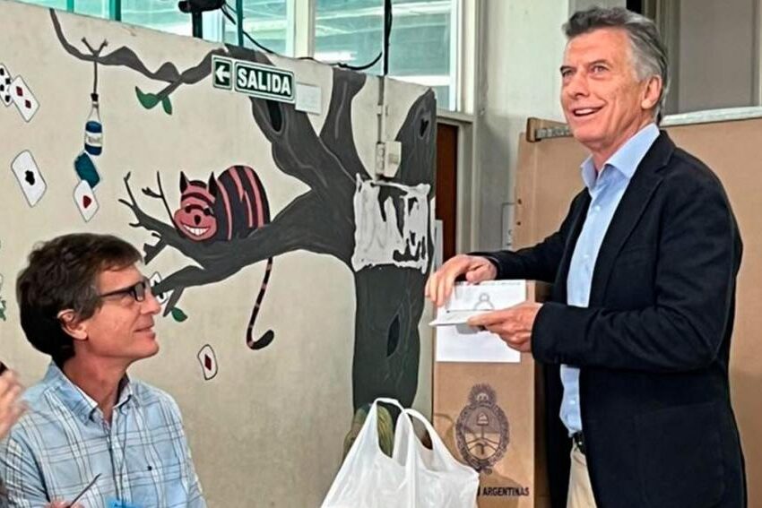 Tras votar, Mauricio Macri pronosticó que habrá balotaje