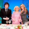 Mirtha Legrand volvió a la televisión con una entrevista a Javier Milei y Fátima Florez