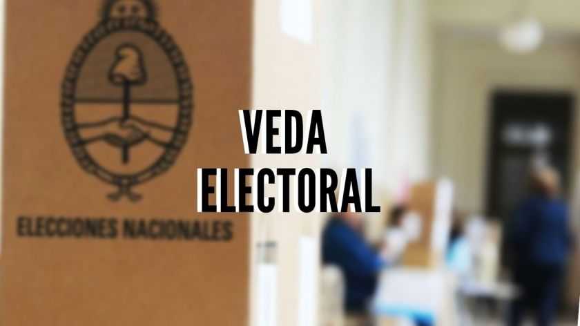 Comenzó la veda electoral en todo el país