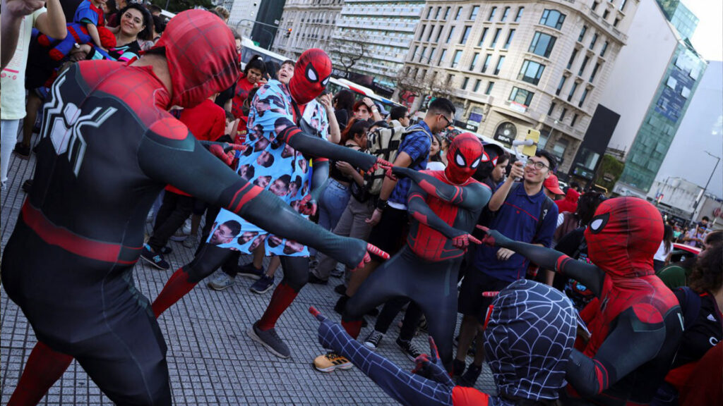 Argentina logró la mayor juntada de ‘hombres araña’ del mundo