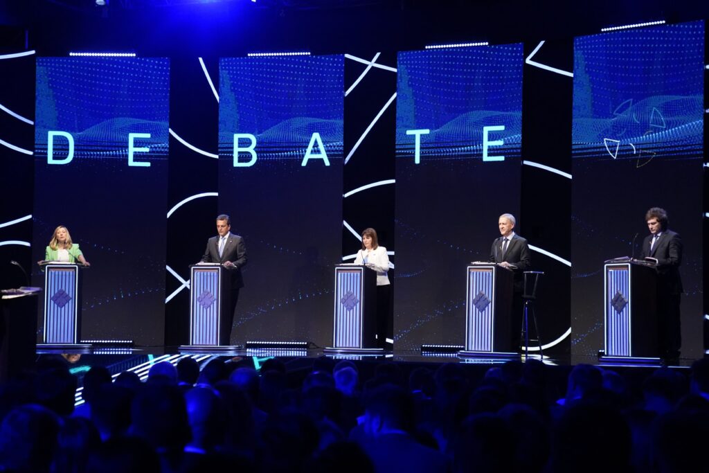 Se llevó adelante el primer debate presidencial