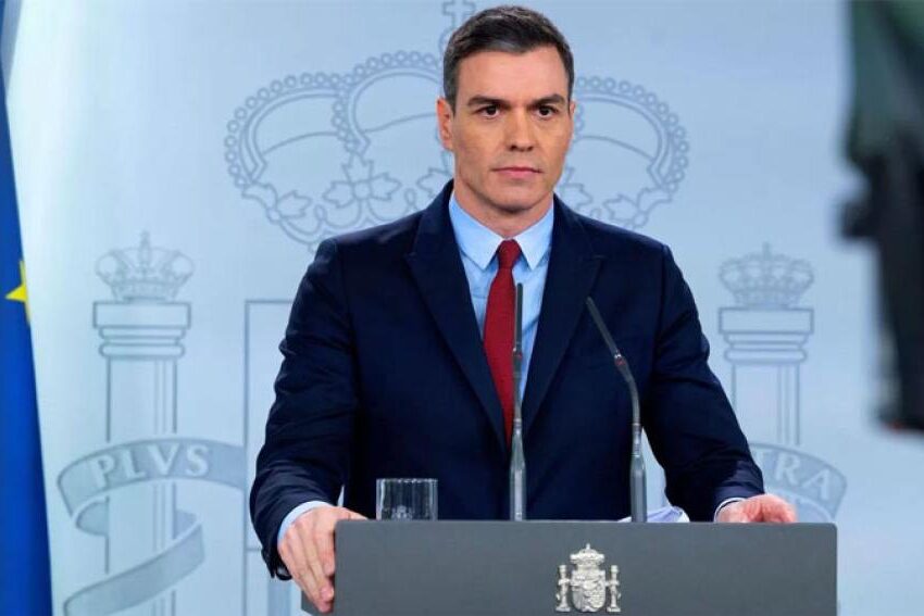 El socialista Pedro Sánchez fue elegido como presidente de España por tercera vez