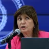 Patricia Bullrich anunció medidas de seguridad frente a protestas