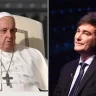 Milei será recibido en Roma por el Papa Francisco en una audiencia privada