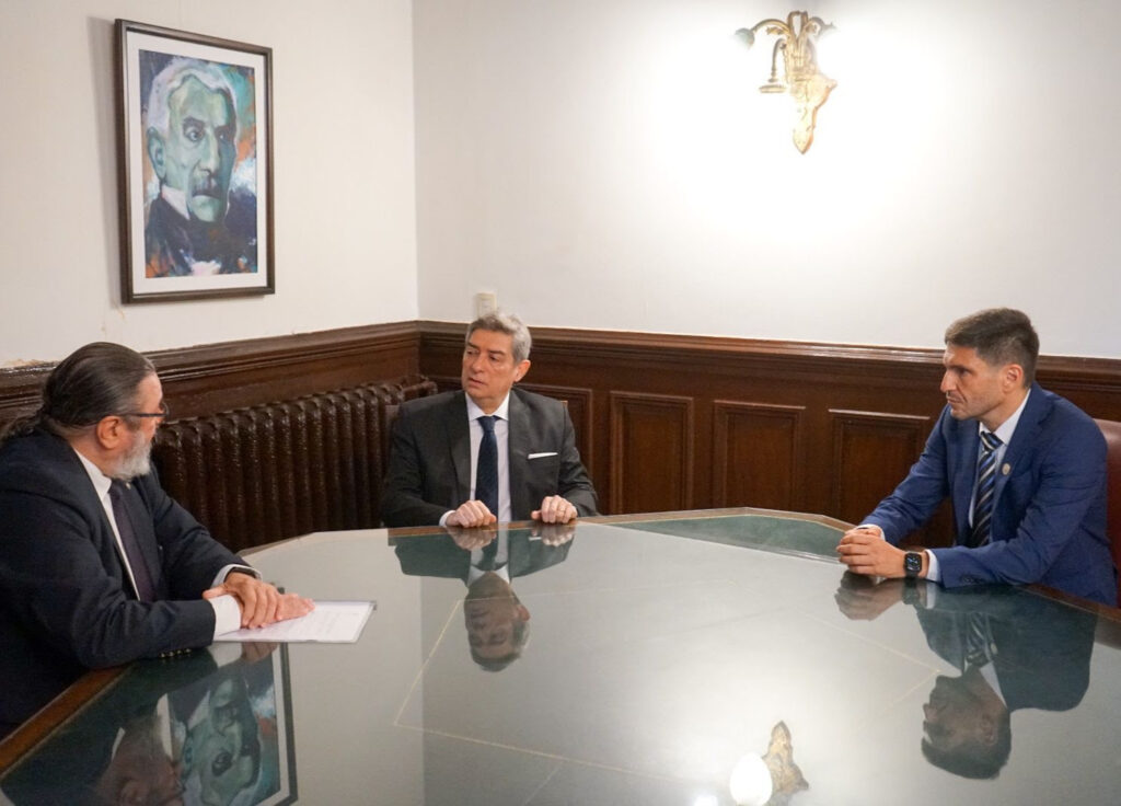 Maximiliano Pullaro se reunió con el presidente de la Corte Suprema en Buenos Aires