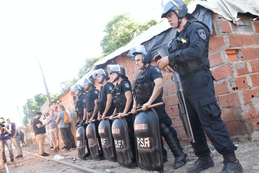 Nuevo derrumbe de un puesto de venta de drogas en Rosario