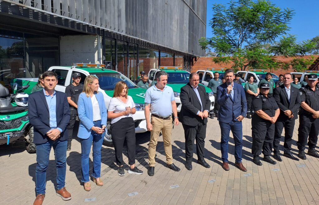 Provincia y Municipio sumaron nuevas unidades de patrullaje para la ciudad de Santa Fe