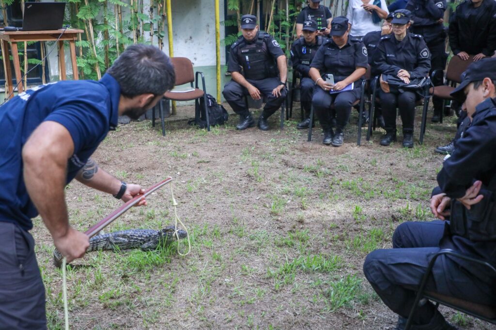 Fuerzas de seguridad provinciales se capacitaron para la protección de la fauna