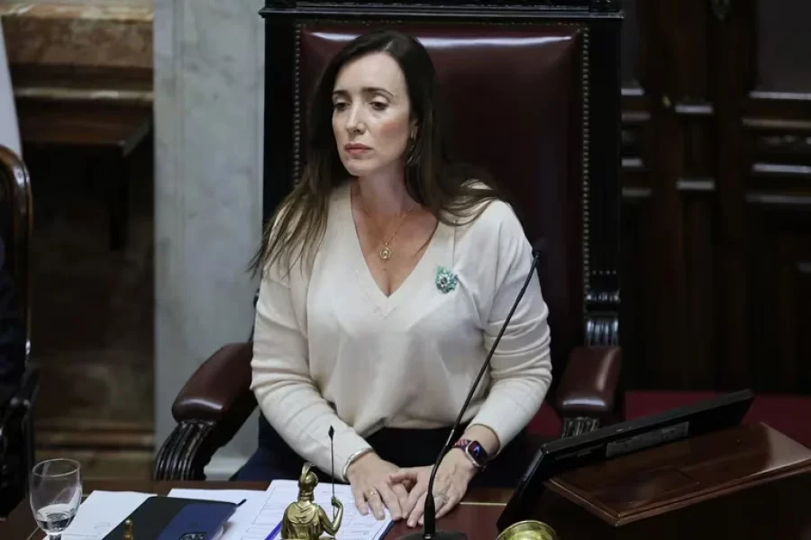 Villarruel reafirmó el apoyo a Milei luego del rechazo al DNU en el Senado