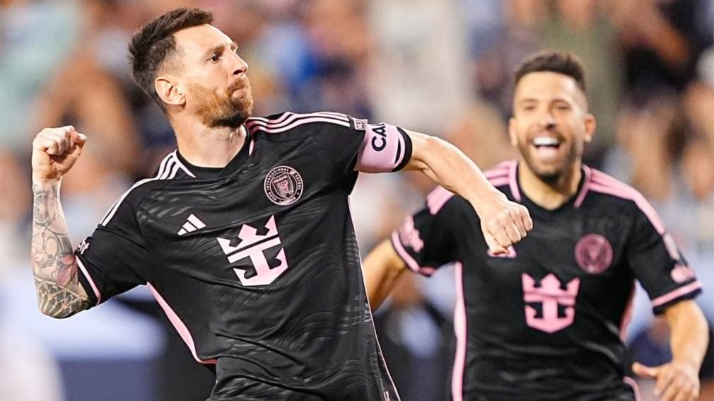 Golazo y asistencia de Messi en la gran victoria del Inter Miami en su visita a Kansas City