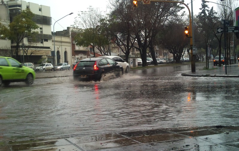 Récord de lluvias en la ciudad de Santa Fe