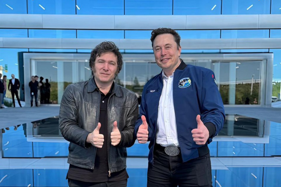 Javier Milei se reunió con Elon Musk