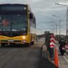 El transporte público ya transita por el Puente Bailey