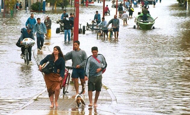 Con una actividad institucional, Santa Fe recuerda la inundación de 2003