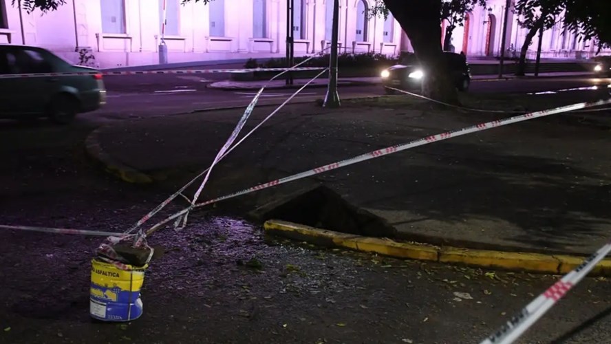 Cortarán totalmente el tránsito en Boulevard y 9 de julio por el nuevo socavón