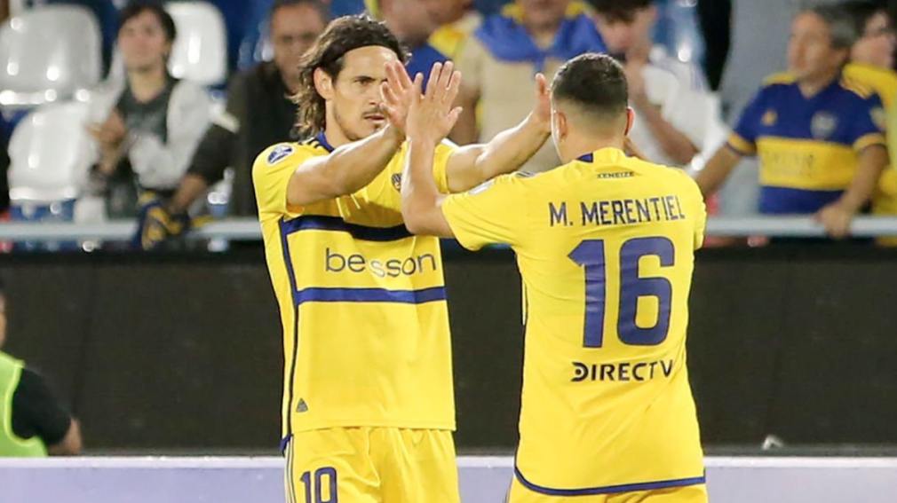 Boca lo dio vuelta sobre el final con un golazo de Cavani y logró un triunfo clave ante Sportivo Trinidense