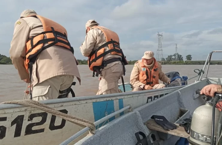 Continúa la búsqueda de un joven que cayó al Río Colastiné