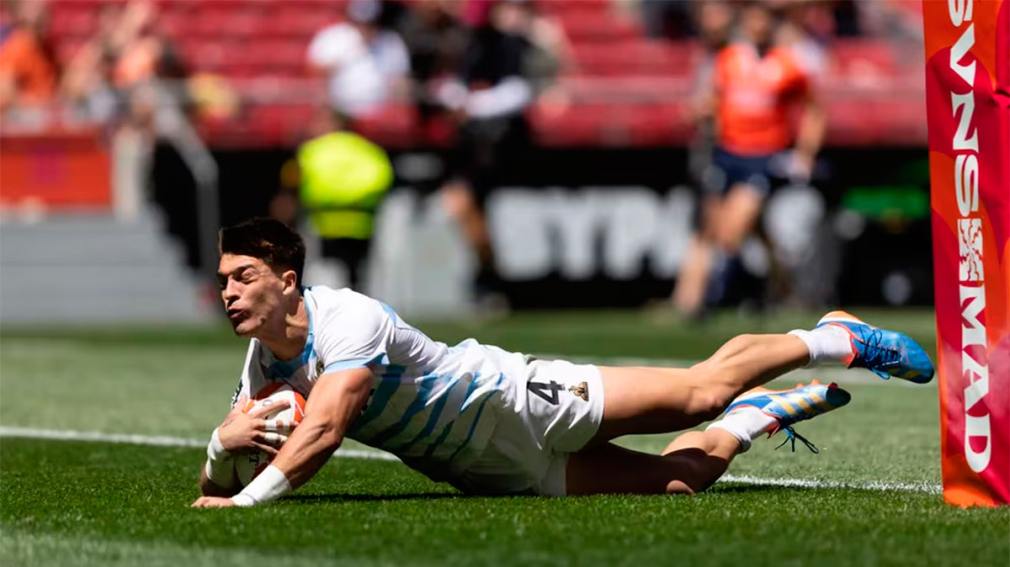 Los Pumas 7 eliminaron a Nueva Zelanda y esperan a Francia por el título del mundial de rugby seven