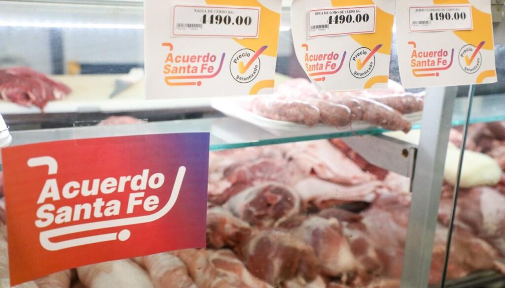 Acuerdo Santa Fe llega a más comercios con cortes de cerdo a precios especiales