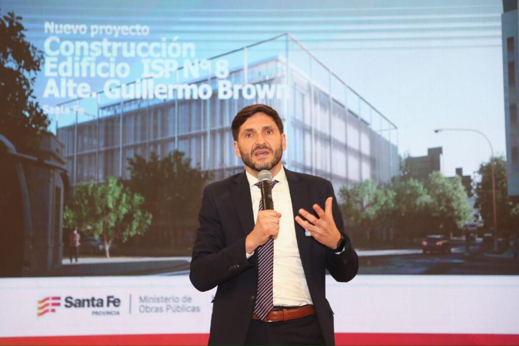 Provincia presentó el nuevo proyecto para el edificio del Instituto Almirante Brown