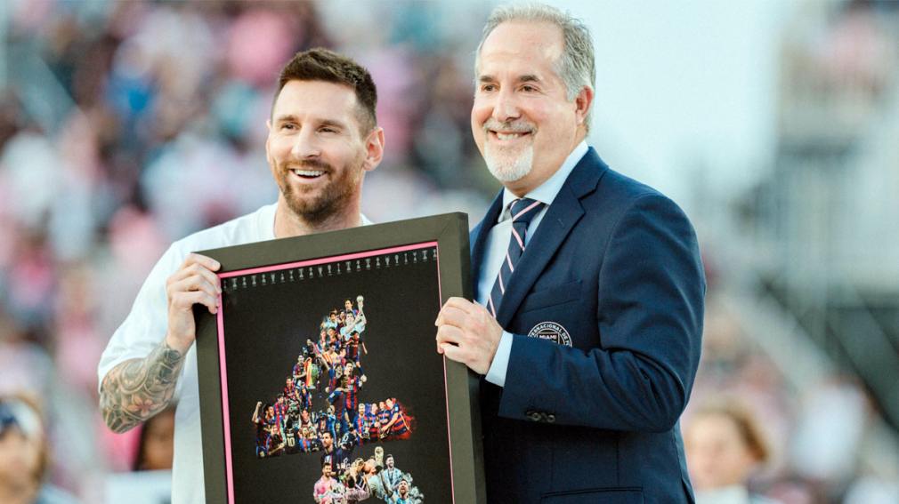 Messi fue homenajeado por Inter Miami como el jugador más ganador de la historia