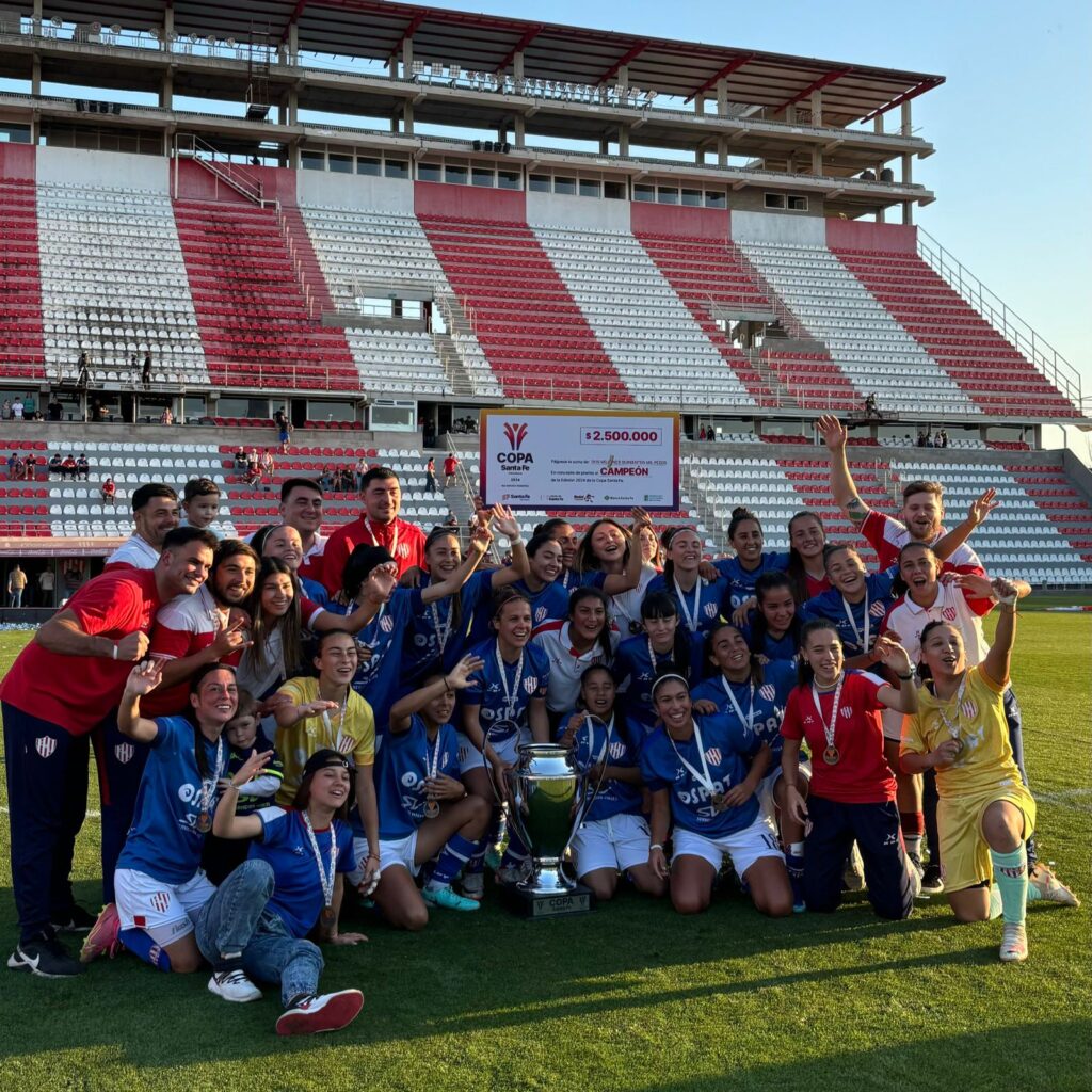 Unión dio cátedra de fútbol y se quedó con la Copa Santa Fe de fútbol femenino