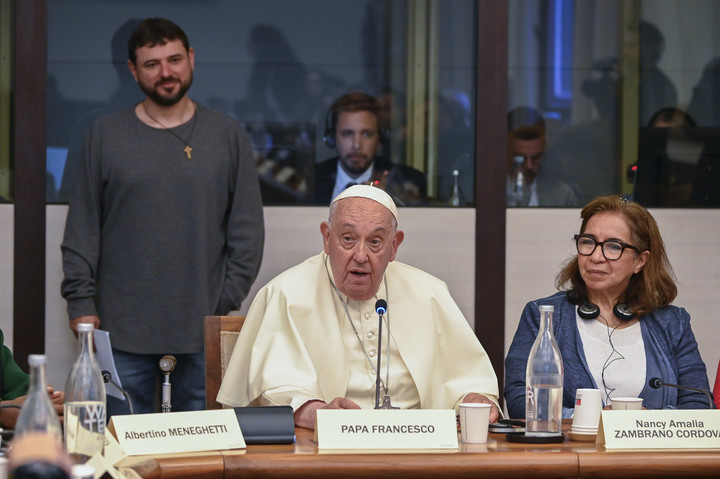 El Papa criticó al Gobierno por el uso de gas pimienta en una manifestación