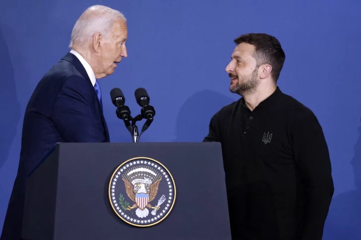 Zelenski se reúne con Biden en la Casa Blanca