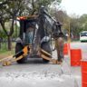 Comenzó la reparación de la calle interna de la Terminal de Ómnibus