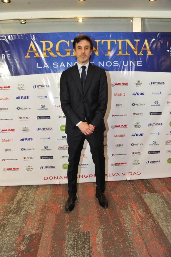 Roberto García Moritán reapareció en una gala benéfica