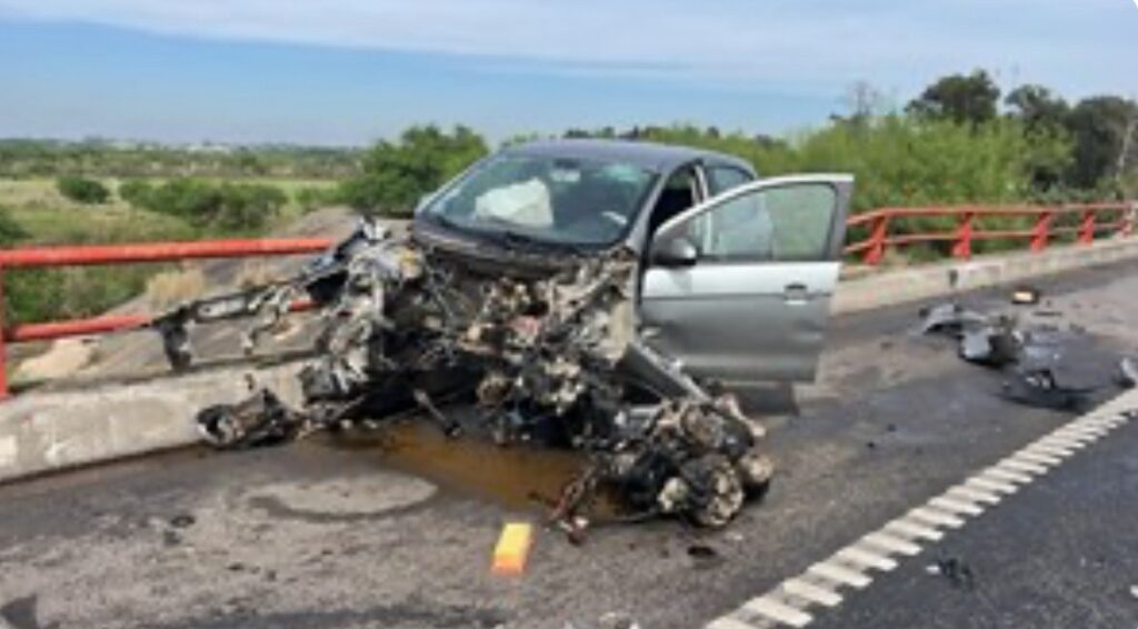 Santa Fe: Accidente en la autopista