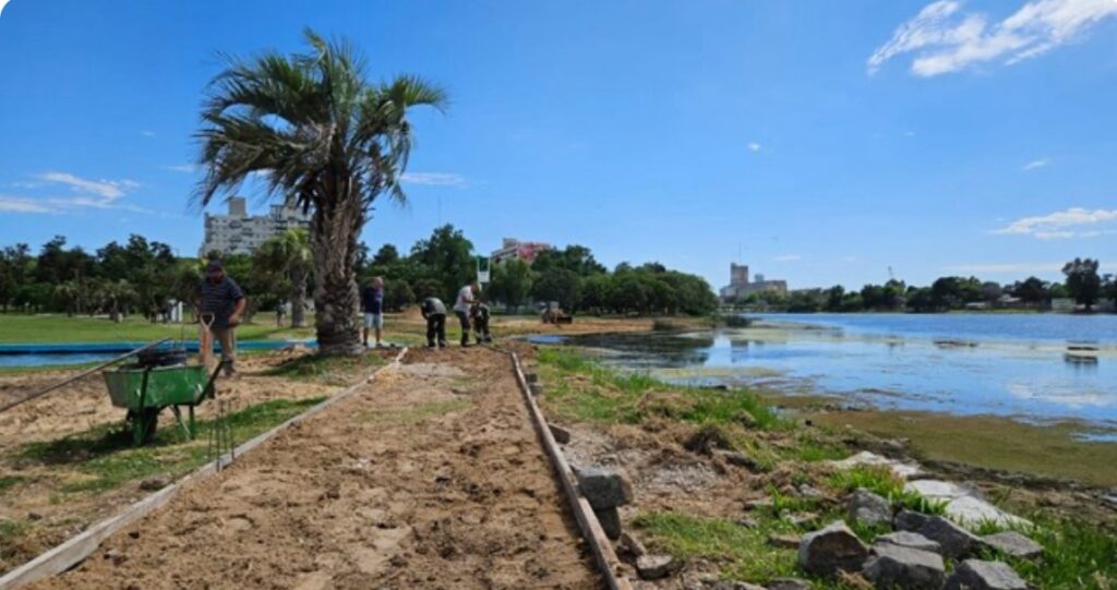 Verano: el municipio acondiciona el Parque del Sur