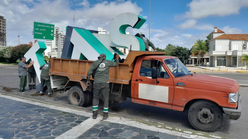 La reparación de las letras corpóreas del cartel de la ciudad llevará más de 10 días