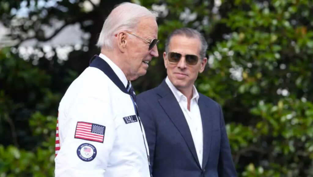 Joe Biden indulta a su hijo Hunter juzgado por posesión ilegal de un arma y fraude fiscal