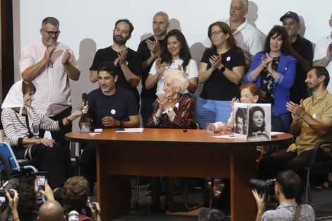 Abuelas de Plaza de Mayo anunció la restitución de la nieta 139