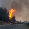 Arrasador incendio en El Bolsón