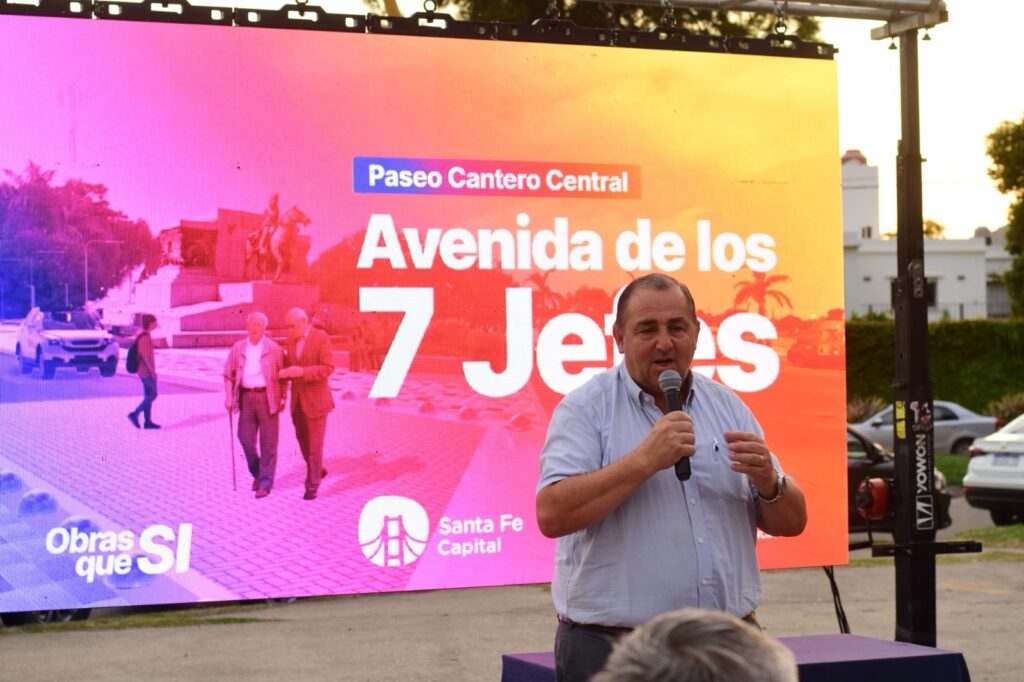 Santa Fe: puesta en valor del Cantero Central de Avenida 7 Jefes