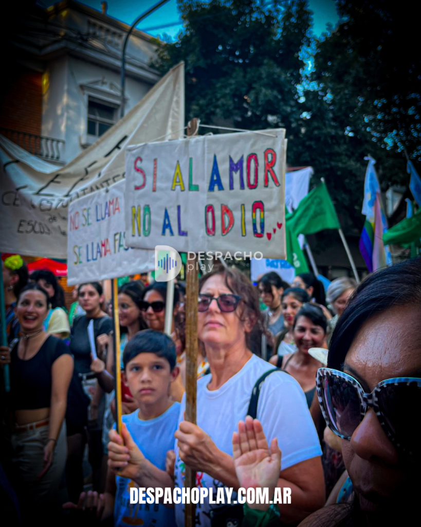 Santa Fe se unió a la marcha LGBTIQ+, antifascista y antirracista