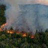 Incendio en El Bolsón: se reportó un fallecido y 200 turistas varados en refugios de montaña