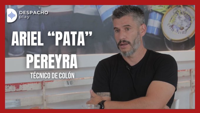 El técnico de Colón, Ariel Pereyra habló con Despacho Play: “Tengo claro que vamos a jugar con la mochila de candidato”